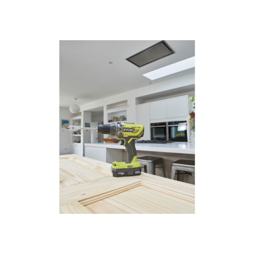 Шуруповерт Ryobi R18PD2-215G 18V, 2х1.5Ah, 40Нм, 400/1350об/мин (5133005302) – Ryobi (вид 2)