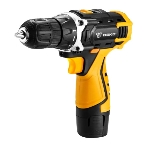 Шуруповерт Deko DKCD12FU-LI + набор 104 инструментов в кейсе (12182) – DEKO (вид 1)