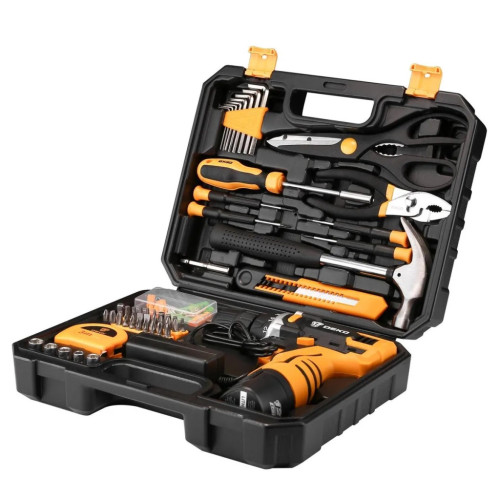 Шуруповерт Deko DKCD12FU-LI + набор 104 инструментов в кейсе (12182) – DEKO (вид 2)