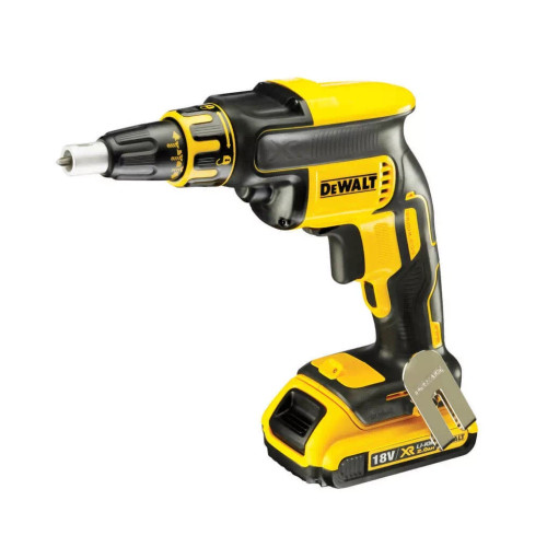 Шуруповерт DeWALT 18V XR Li-Ion, 2x2Ah, 30/5 Нм, 4400 об/мин, кейс (DCF620D2K) – Dewalt