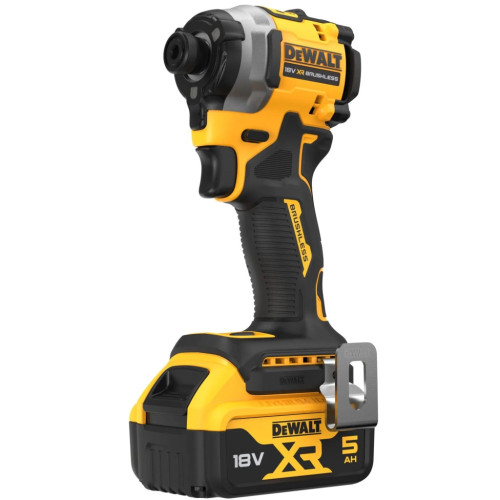 Шуруповерт DeWALT 18 В XR Li-Ion, 2x5Ah, безщітковий, 206 Нм, 3250 об/хв, TSTAK (DCF850P2T) – Dewalt (вид 1)