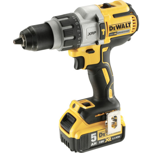 Шуруповерт DeWALT XR Li-Ion 18 В, 2x5Ah, 95 Нм, 0-500/1500/2250 об/хв, 1.6 кг, кейс (DCD996P2) – Dewalt