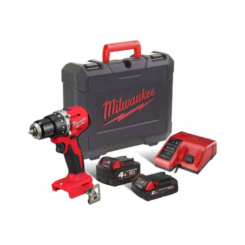 Шуруповерт Milwaukee ударний М18 BLPDRC-422С, 60Нм, 2Ah+4Ah, кейс (4933492825) – Milwaukee