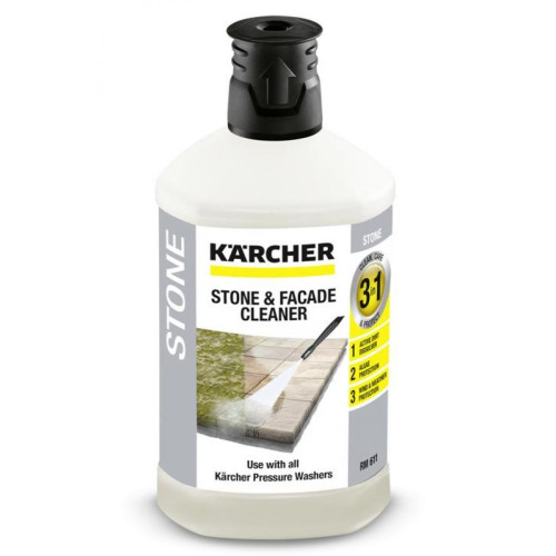 Средство для моек высокого давления Karcher для камня, 3-в-1, Plug-n-Clean, 1л (6.295-765.0) – Karcher