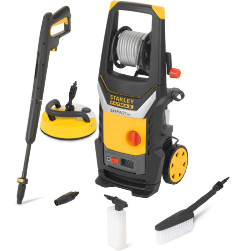 Мойка высокого давления Stanley FATMAX, 2.1 кВт, 145 бар, шланг 8м. (SXFPW21MPE) – Stanley