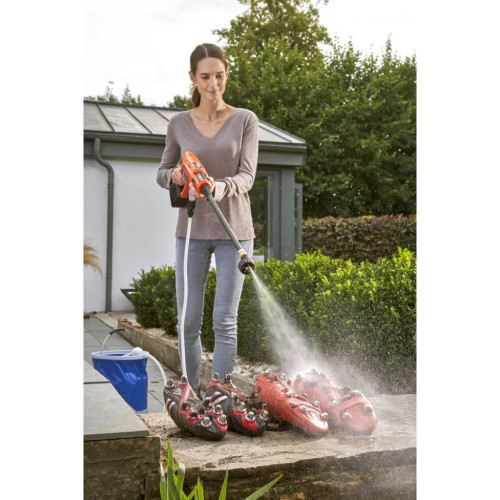 Мийка високого тиску Black&Decker 18 В Li-Ion, тиск до 24 бар, (без АКБ і ЗП) (BCPC18B) – BLACK&DECKER (вид 2)
