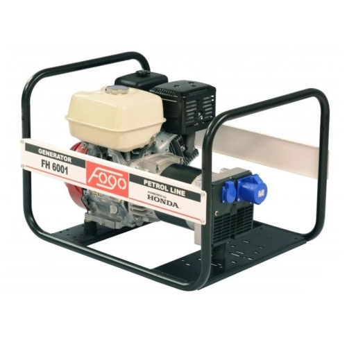 Генератор Fogo FH6001 (F00169557)1ф-5,6kW, двиг.Honda, бак-6,1л, руч.старт (FH 6001) – Fogo
