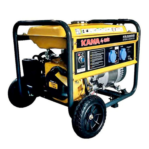 Генератор KAMA KGL5000CE, 230V, 50Hz, 4kW, 5KVA, 15L (KGL5000CE) – KAMA