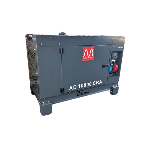 Генератор Metier AD10000CRA дизель, 1/3ф, 3ф-8,0kW, 1ф-7,2kW бак-25л, эл.старт (AD10000CRA) – Metier (вид 2)