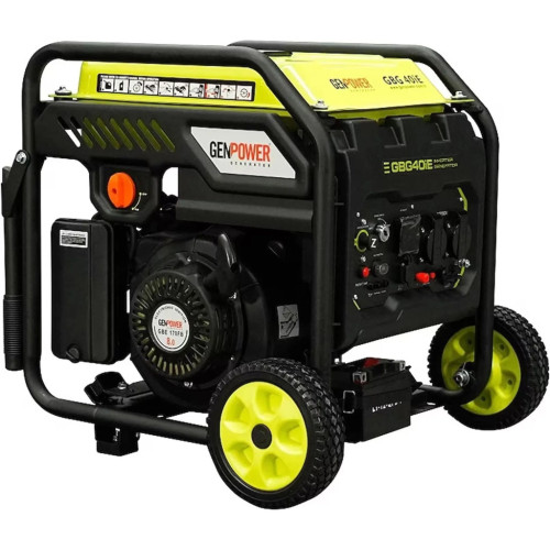 Генератор GenPower інверторний GBG 40IE 3.2kW, 230V, 50Hz, 10.0л. електростартер (GBG 40IE) – GenPower