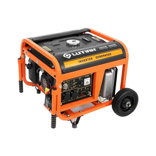 Генератор LUTIAN инверторный LT4500E, 3.5kW, 220V, 50Hz, обьем 15л, електостарт (LT4500EI) – LUTIAN