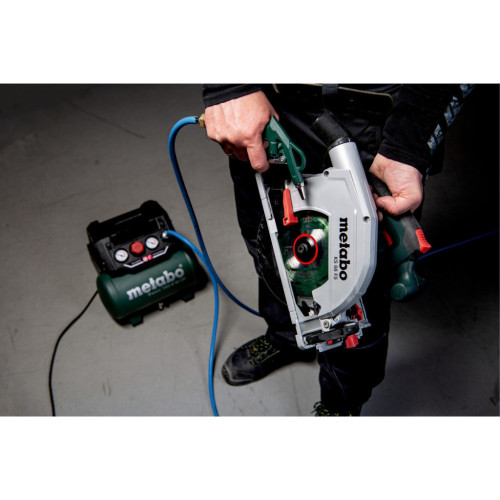 Компресор Metabo BASIC 160-6 W OF безолійний, 900Вт, 6л, 160л/хв, 8бар (601501000) – Metabo (вид 1)