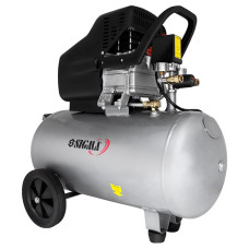 Компрессор Sigma одноцилиндровый 1.8кВт 230л/мин 8бар 50л (2 крана) (7043141)