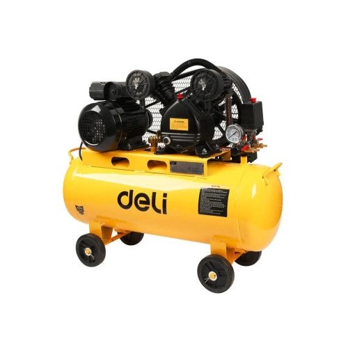 Компресор Deli 50 Л, 1,5 кВт (2 HP) (EDL-PKY0.12/8-E1) – Deli