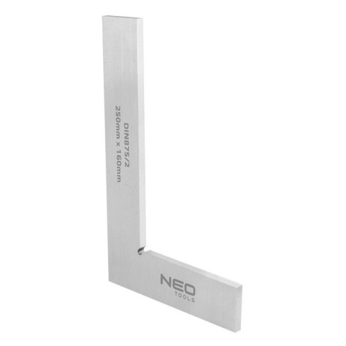 Угольник Neo Tools прецизионный, DIN875/2, 250x160 мм (72-024) – Neo Tools