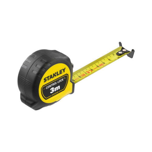 Рулетка Stanley CONTROL-LOCK, 3мх19мм, у прогумованому корпусі, з двосторонньою шкалою (STHT37230-0) – Stanley (вид 2)