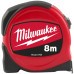 Рулетка Milwaukee SLIMLINE 8м(16ft)/25мм (48227726) – Milwaukee