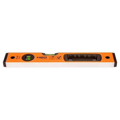 Рівень Neo Tools S 400 алюмінієвий, 40 см, 3 капсули, 1 отвір для рук (71-141) – Neo Tools (вид 1)