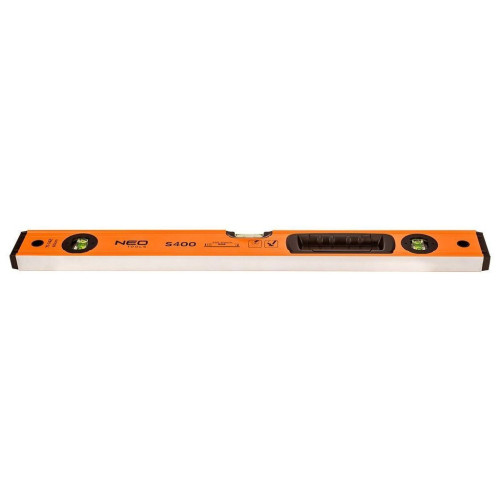 Рівень Neo Tools S 400 алюмінієвий, 60 см, 3 капсули, 1 отвір для рук (71-142) – Neo Tools (вид 1)