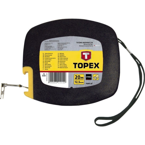 Рулетка Topex лента измерительная стальная, 20 м (28C412) – Topex (вид 1)