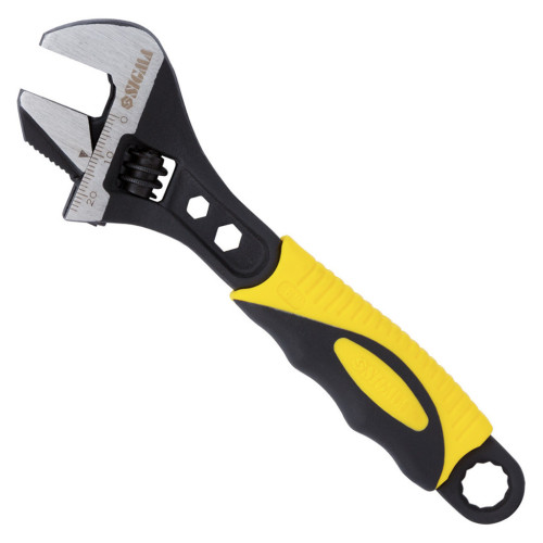 Ключ Sigma розвідний з переставною губкою 150мм, 0-24мм CrV (TPR) (4100911) – Sigma