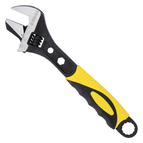 Ключ Sigma розвідний з переставною губкою 250мм, 0-35мм CrV (TPR) (4100931) – Sigma