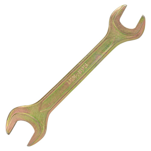 Ключ Sigma рожковый 19x22мм желтый цинк (6025221) – Sigma (вид 3)