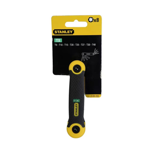 Ключ Stanley TORX, складной, 8 шт: 9-10-15-20-2 (2-69-266) – Stanley (вид 1)