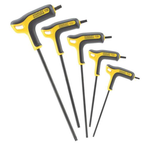 Ключ Stanley FATMAX торцевой TORX, с обрезиненной ручкой, 5 шт: (FMHT0-69048) – Stanley