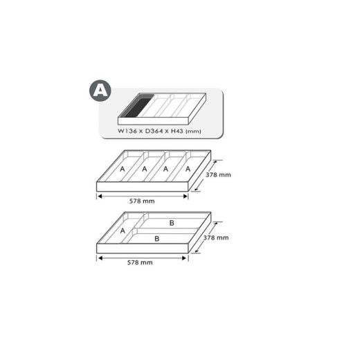 Ключ Toptul комбинированный с трещоткой 8-19мм 12шт. (в ложементе) (GAAT1205) – TOPTUL (вид 2)