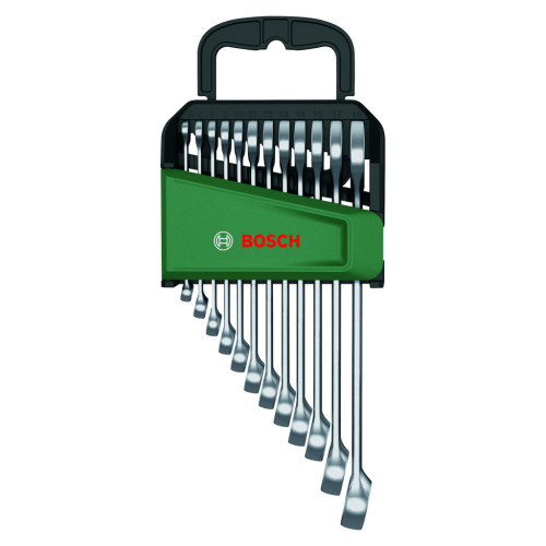 Ключ Bosch гайковий, набір 12шт, комбінований, 6-19мм, CrV (1.600.A02.Z9D) – BOSCH