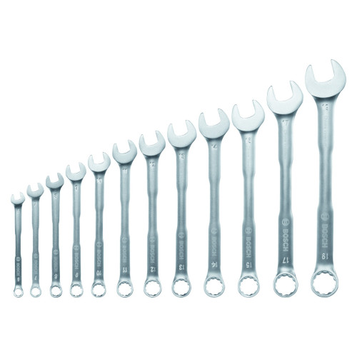 Ключ Bosch гайковий, набір 12шт, комбінований, 6-19мм, CrV (1.600.A02.Z9D) – BOSCH (вид 1)