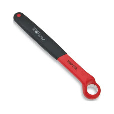 Ключ Toptul накидной изогнутый 1000V VDE односторонний (угол 75°), 185мм (AAAW1111V4)