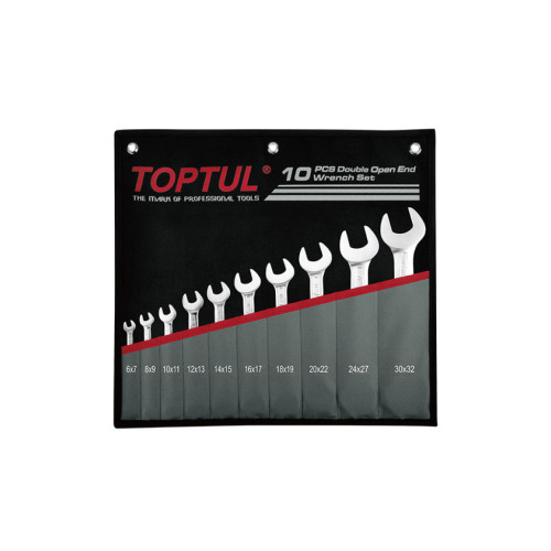 Ключ Toptul рожковый 6-32 мм 10 шт. (GPCJ1001) – TOPTUL