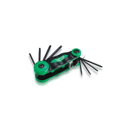 Ключ Toptul шестигранний складаний TORX T6-T25 (AIFB0802) – TOPTUL