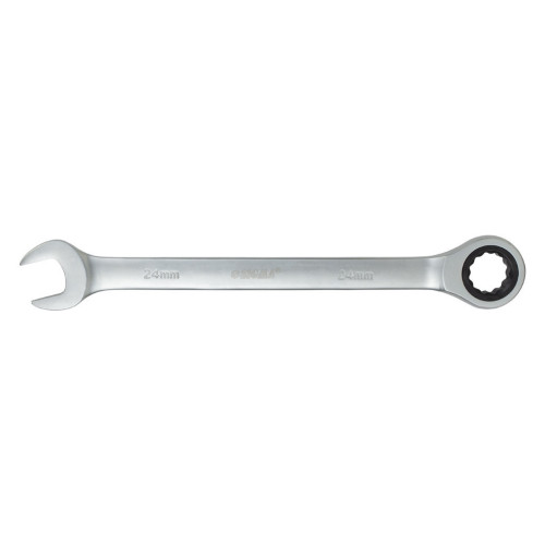 Ключ Sigma рожково-накидной с трещеткой 24мм CrV polished (6022241) – Sigma