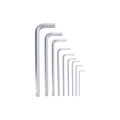 Ключ Bosch шестигранний, набір 9шт, кулястий наконечник (1.600.A02.BX9) – BOSCH (вид 1)