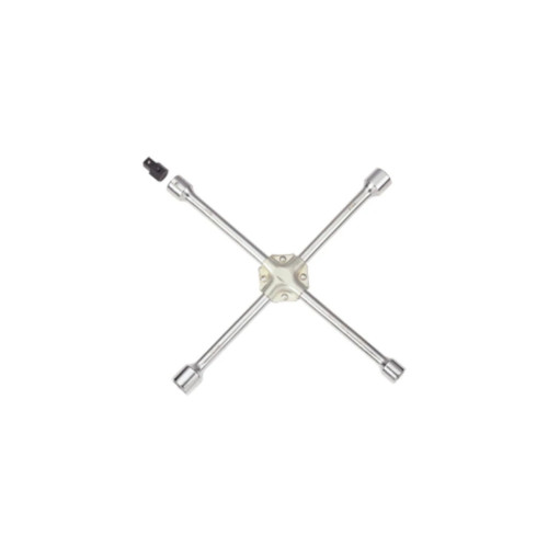 Ключ KING TONY баллонный крестовый 4 головки (17, 19, 21, 22 мм) с квадратом 1/2" (19911722) – KING TONY