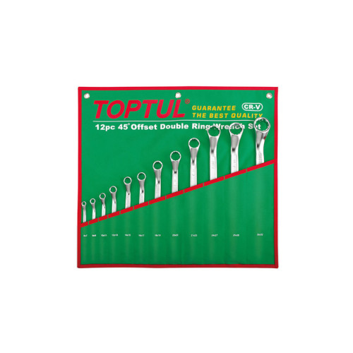 Ключ Toptul накидной 6-32 мм (угол 45°) 12шт. (GAAA1202) – TOPTUL