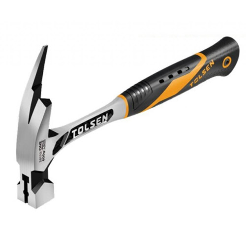 Молоток Tolsen "ПРОФІ" покрівельника 600г цільнометалевий (25172) – Tolsen