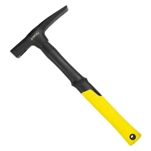 Молоток Sigma каменщика с киркой 450г фиберглассовая ручка (4313011) – Sigma