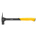 Молоток DeWALT RIP-CLAW, цельнометаллический, 624 г, с прямым гвоздодером (DWHT51005-0) – Dewalt