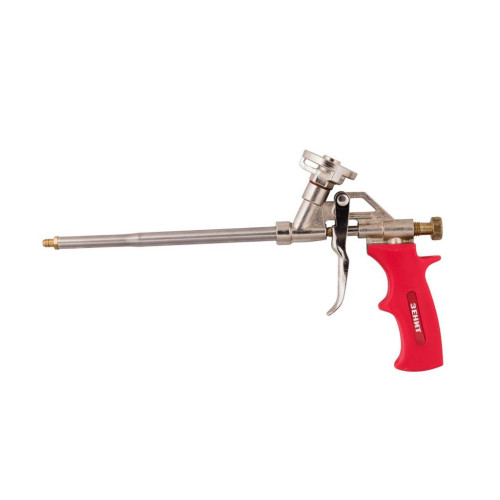 Пістолет для монтажної піни Зеніт алюмінівий 320 мм (53001024) – Зеніт