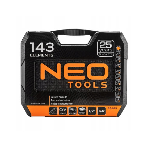 Набір інструментів Neo Tools 143 шт. (08-945) – Neo Tools (вид 1)