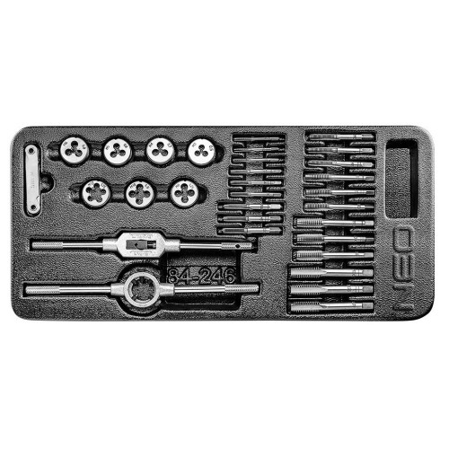 Набор инструментов Neo Tools плашек и метчиков, 31 ед. (84-246) – Neo Tools