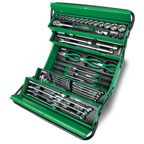 Набор инструментов Toptul в инструментальном ящике 5 секций 62ед. 1/2" (GCAZ0057) – TOPTUL (вид 1)