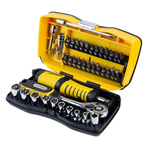 Набір інструментів Sigma насадок торцевих та біт 1/4" 39шт CrV (6003571) – Sigma