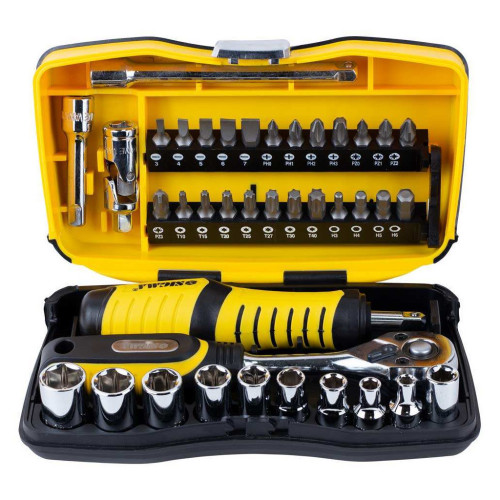 Набір інструментів Sigma насадок торцевих та біт 1/4" 39шт CrV (6003571) – Sigma (вид 1)