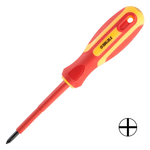 Отвертка Sigma диэлектрическая крестовая PH1x80мм 1000В CrV (4008141) – Sigma