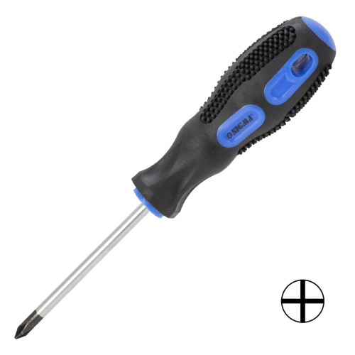 Викрутка Sigma хрестова PH1x75мм СrV (4006521) – Sigma
